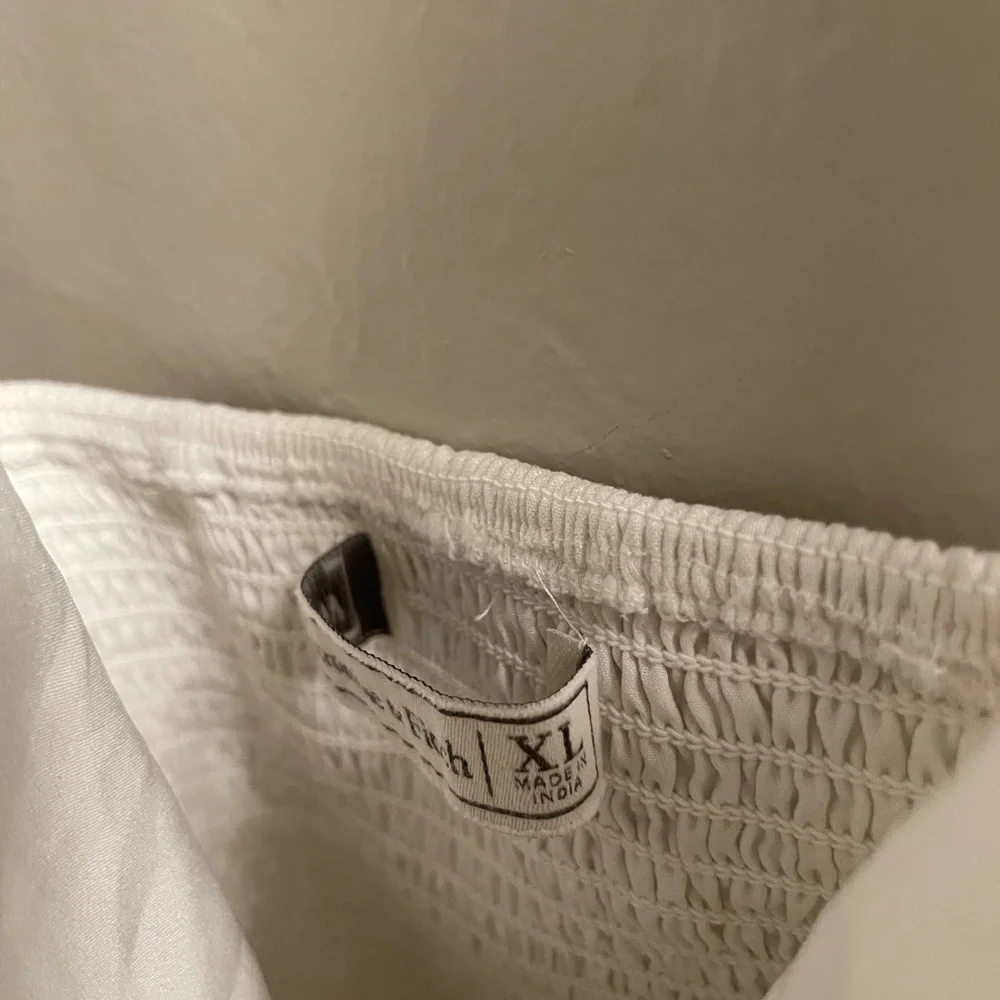 White Ruffle Blouse - Picture 5 of 5